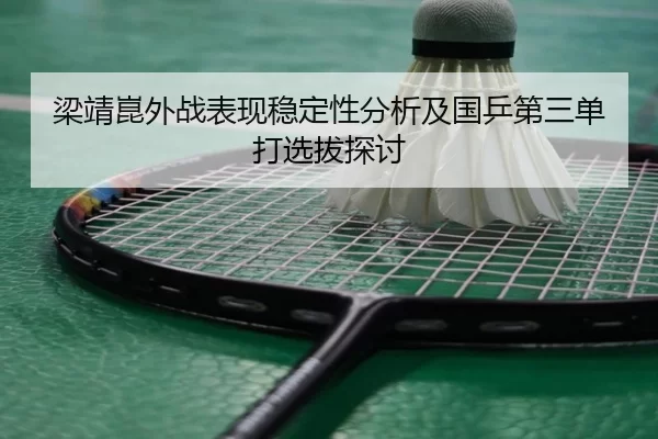 梁靖崑外战表现稳定性分析及国乒第三单打选拔探讨